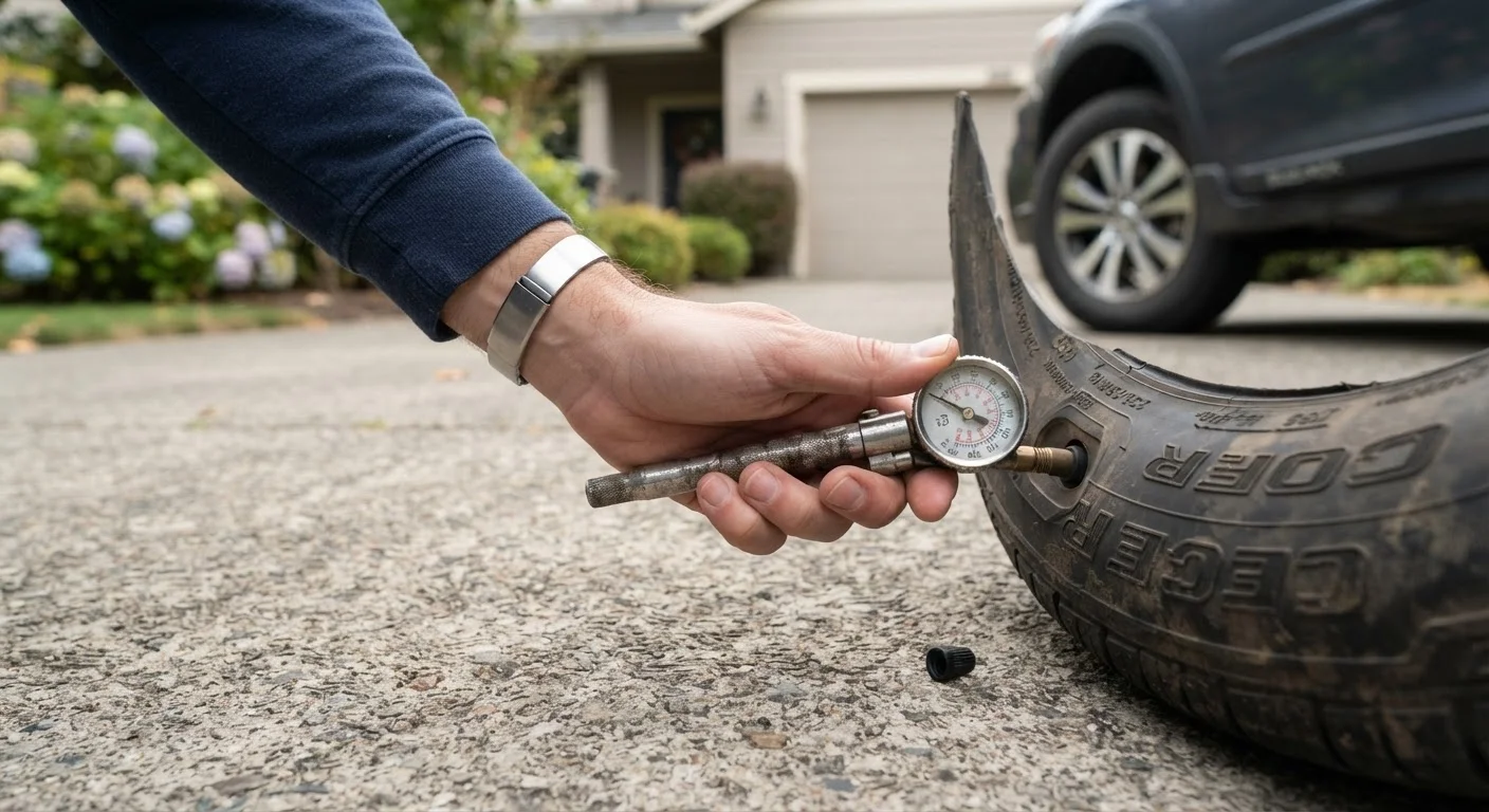 Checking Your Tire Pressure the Right Way