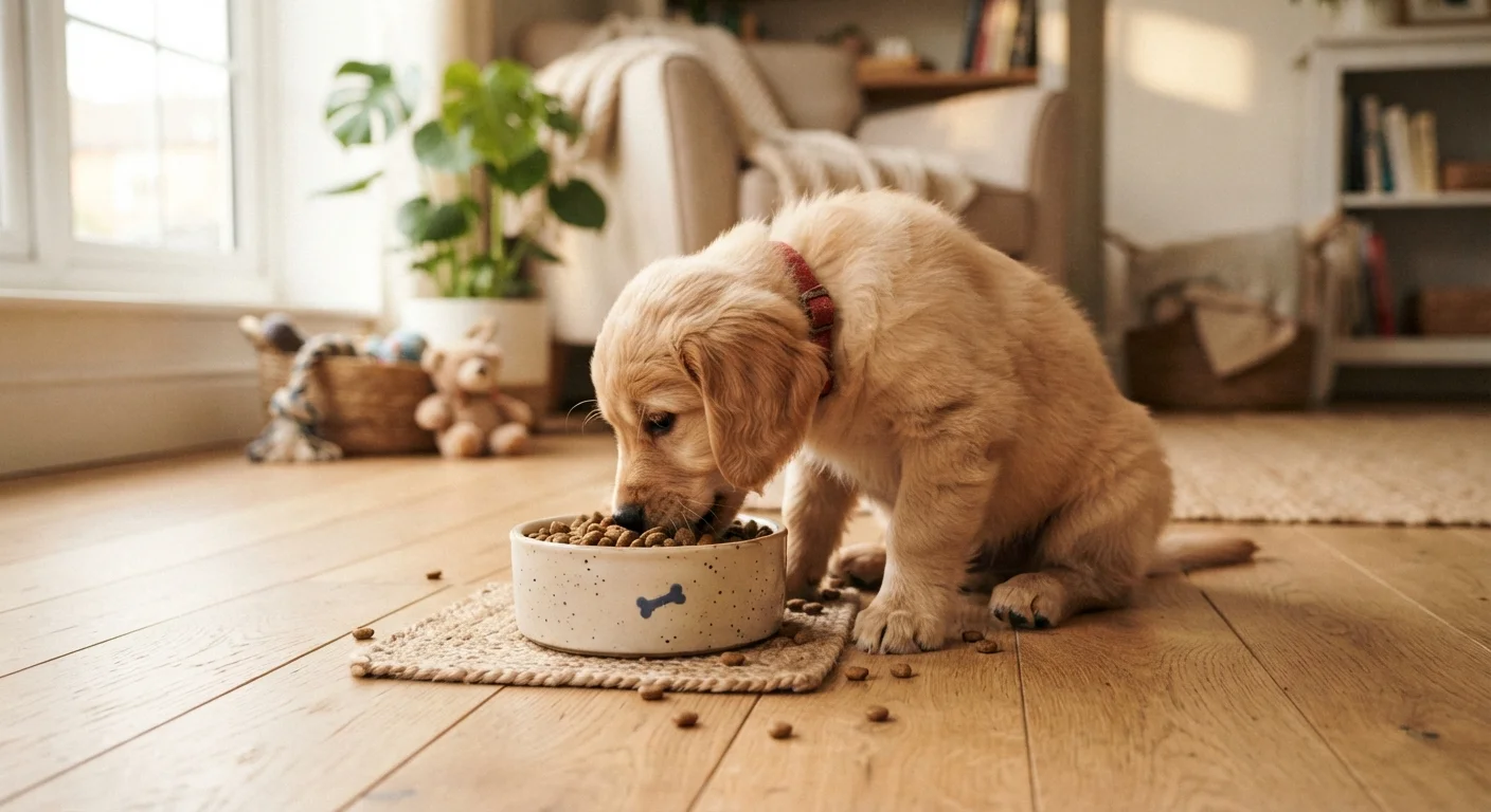 Feeding a New Puppy: The First Six Months