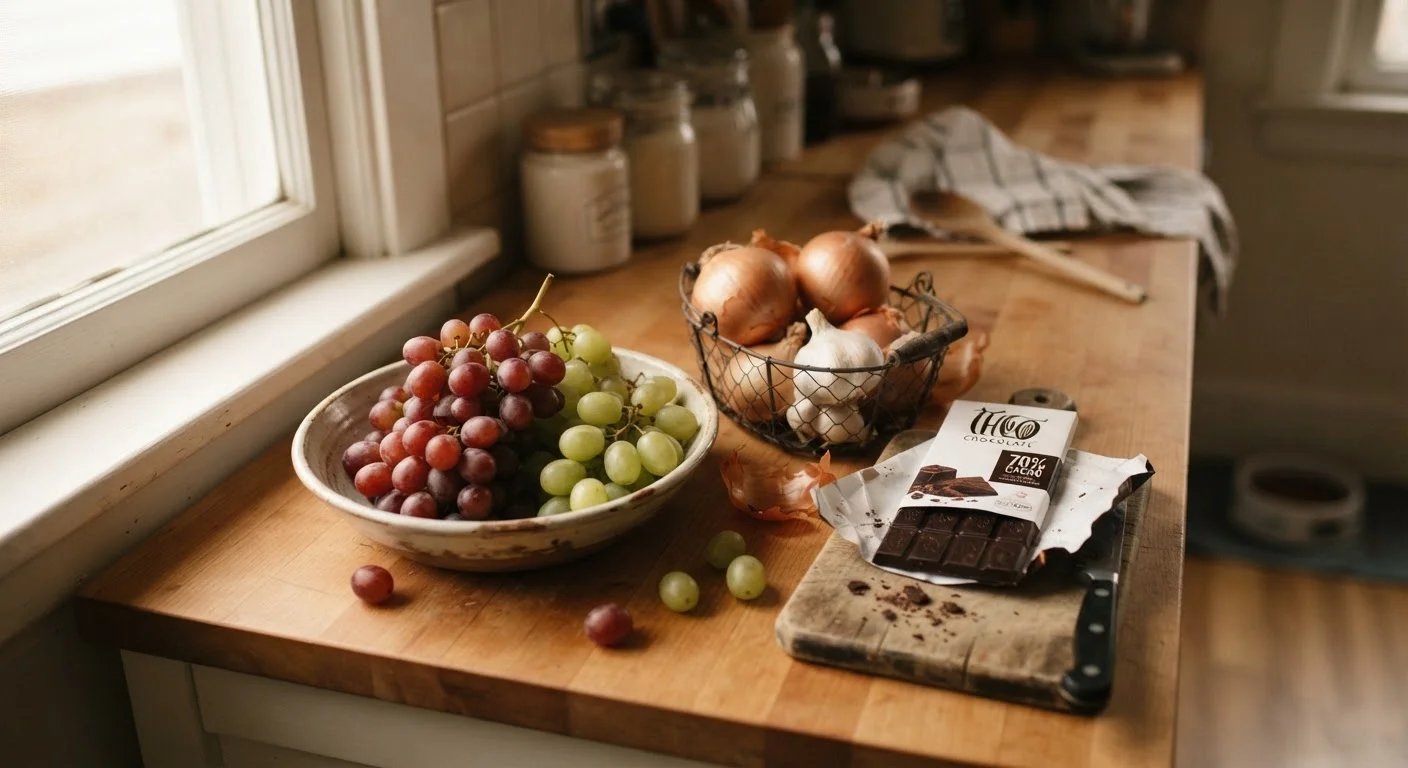 Foods Commonly Found in Kitchens That Are Toxic to Pets