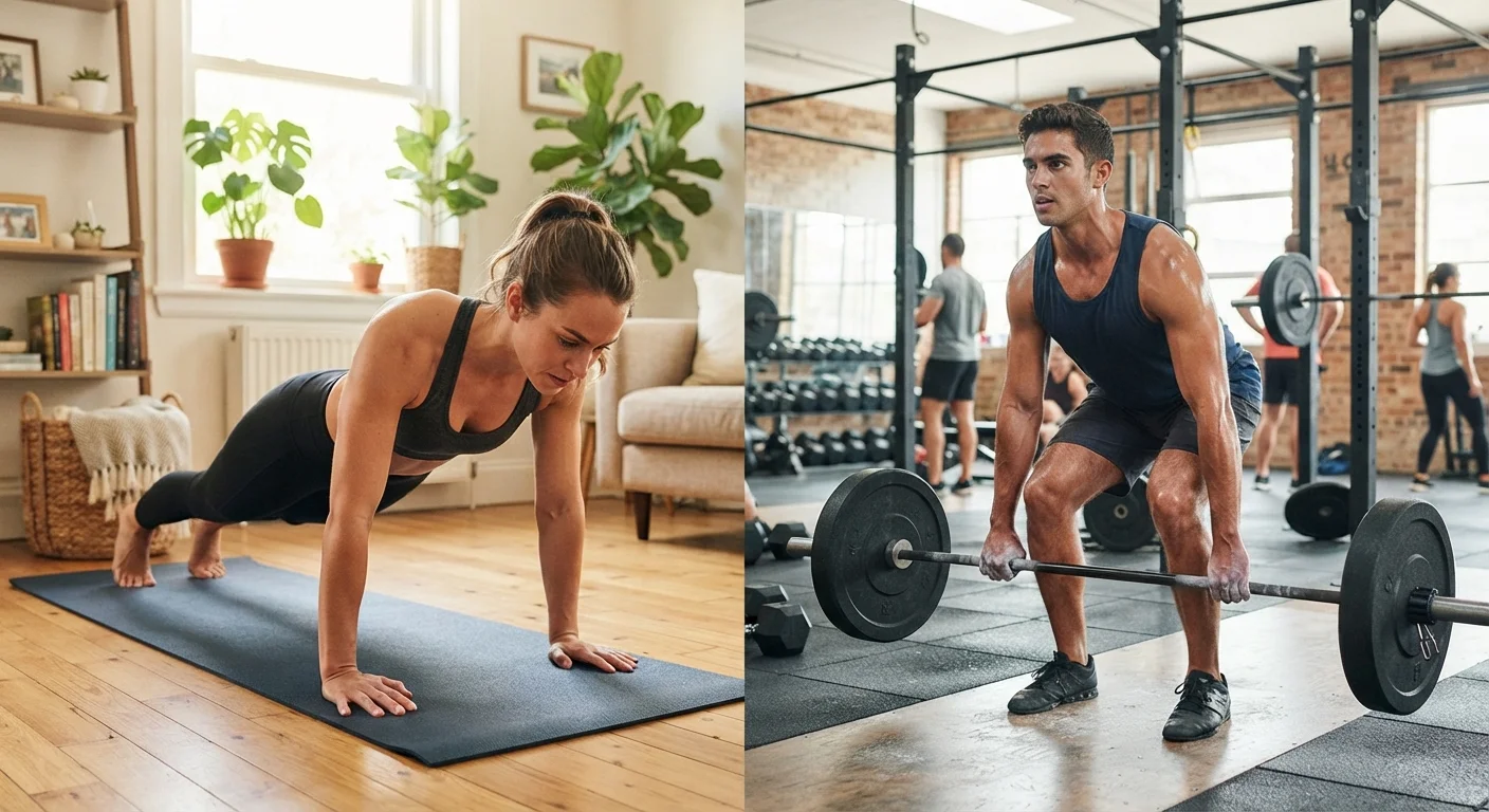 Home Workouts vs. Gym Training: Weighing the Real Trade-Offs