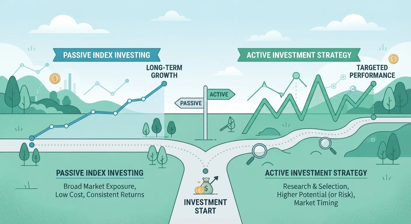 Index Funds vs. Actively Managed Funds: What Beginners Should Understand