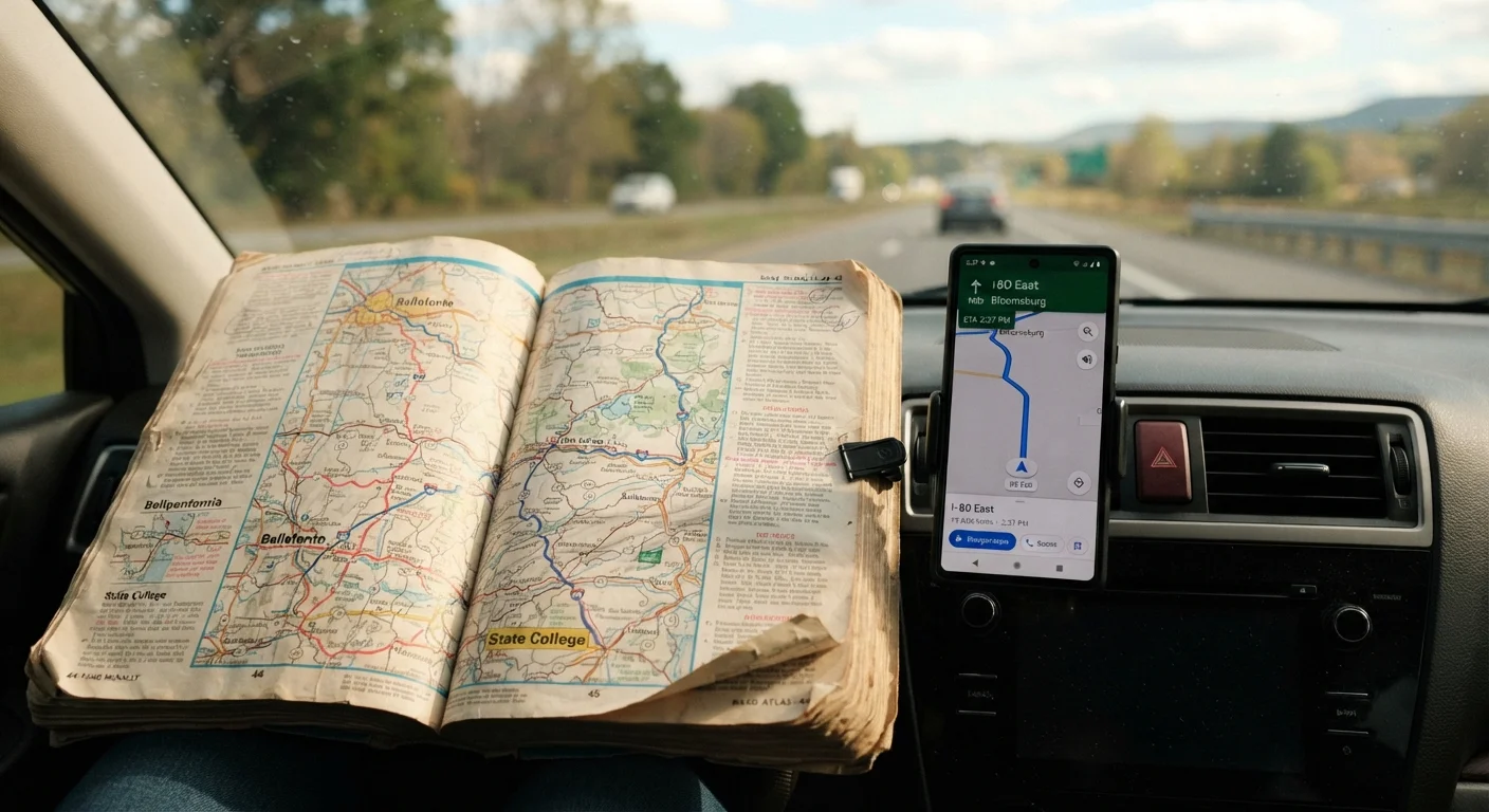 Keeping a Physical Road Atlas in the Age of GPS