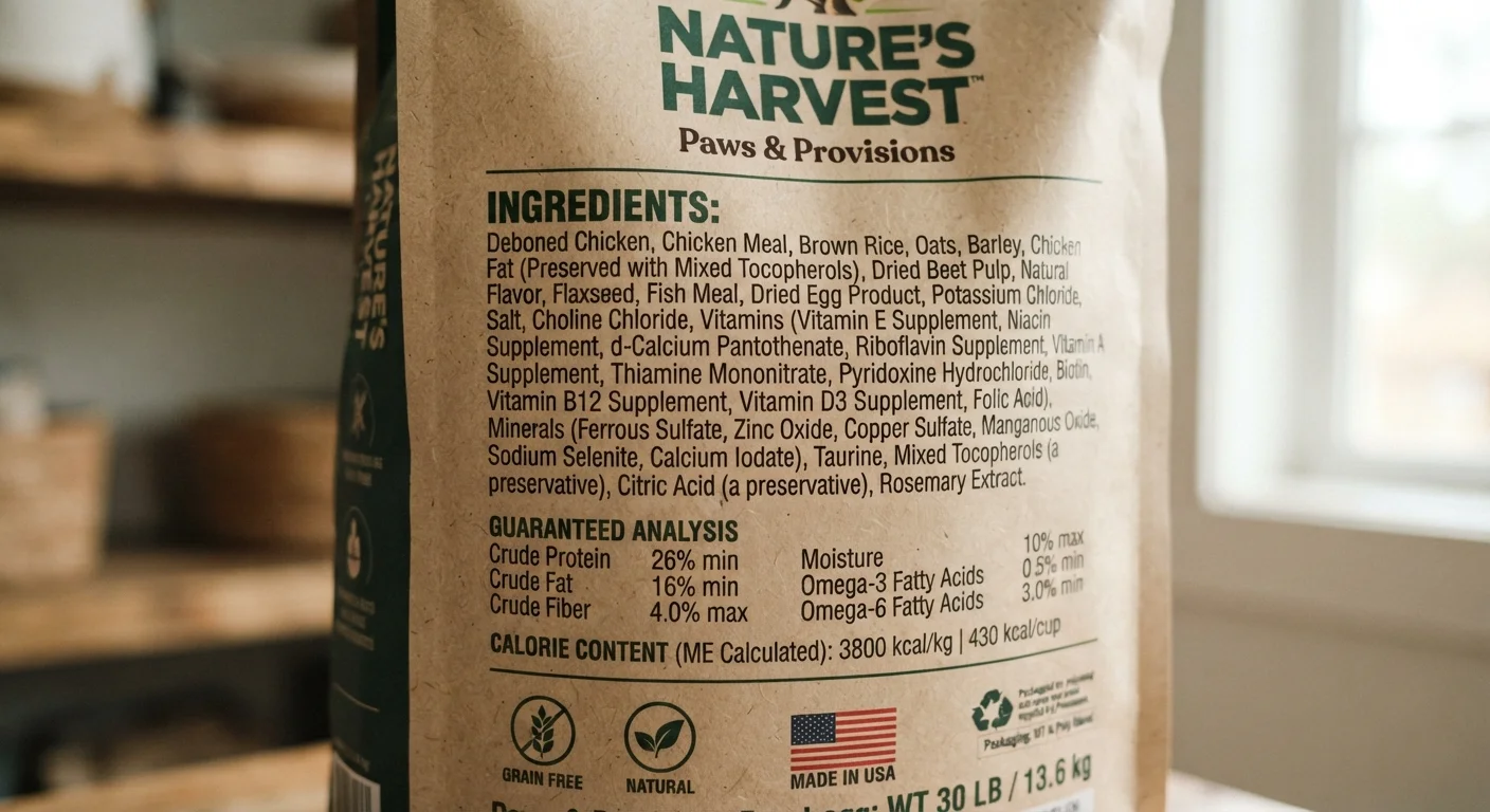 Reading a Dog Food Ingredient List Without Getting Misled