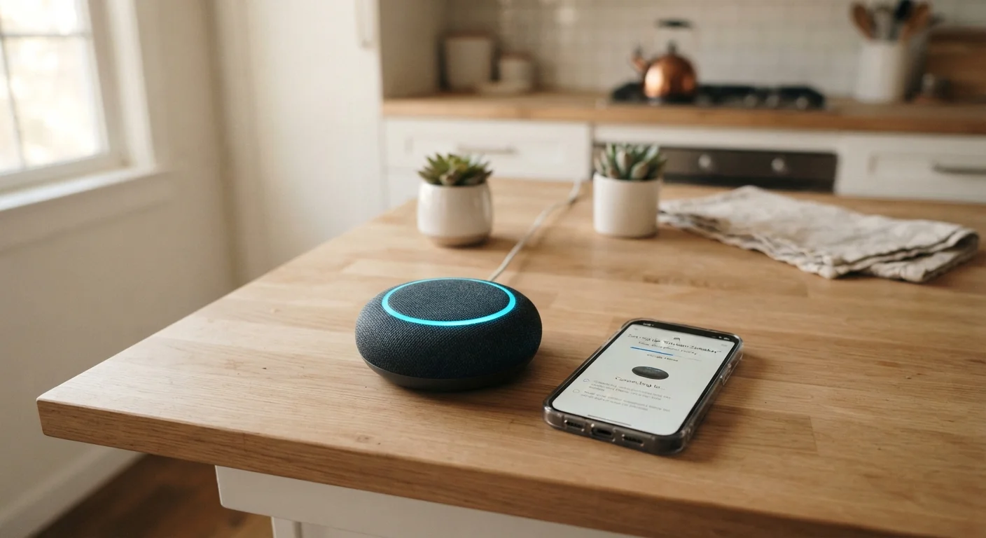 Setting Up a Smart Speaker for the First Time