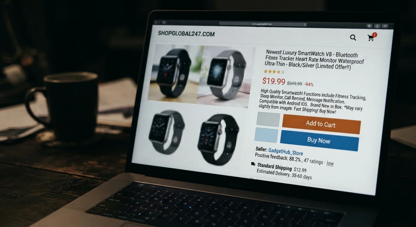Signals That a Product Listing May Not Be What It Seems