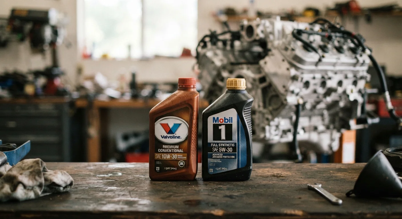 Synthetic vs. Conventional Oil: What the Difference Means for Your Engine
