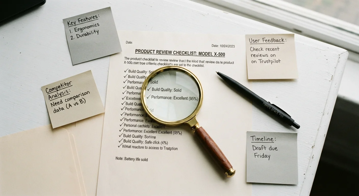 The Anatomy of a Trustworthy Product Review