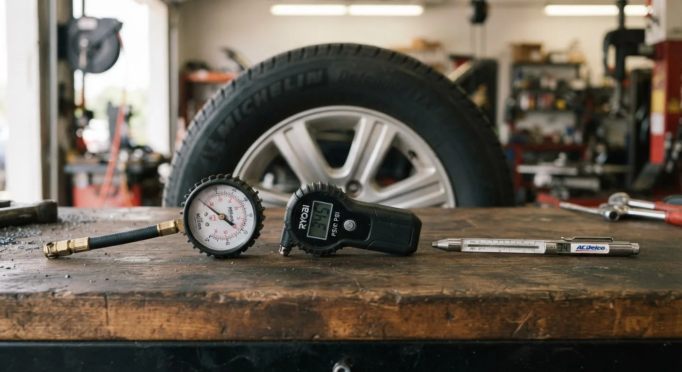 Tire Pressure Gauges: Dial, Digital, and Stick Types Compared