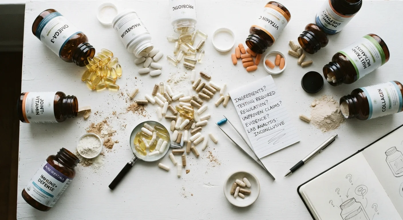 Why Popular Supplements Don't Always Deliver What the Label Implies