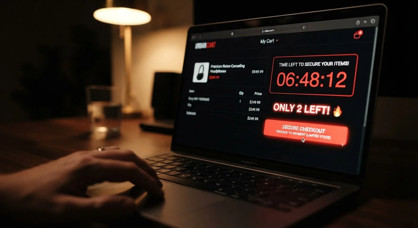 Why Urgency Messaging in Shopping Can Cloud Your Judgment